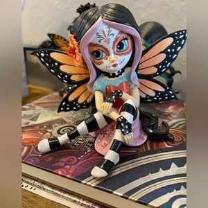 Jasmine Becket-Griffith Fairy Trio:Camila Skull, Butterfly Kisses & Soulquest